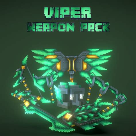 Viper Weapon Set - EliteCreatures - 3D Model Shop