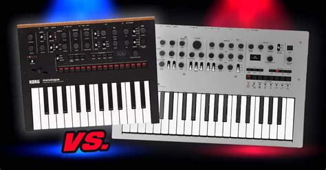 Korg Monologue vs. Minilogue / XD (New Comparison) - djgear2k