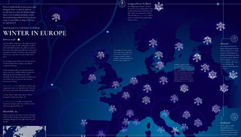 Winter In Europe — Information is Beautiful Awards