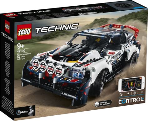 Rally car LEGO Technic 42109 with remote control