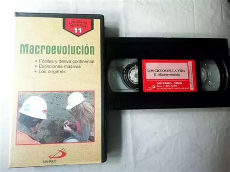 THE CYCLES OF LIFE-VHS No11-MACROEVOLUTION-FOSSILS & CONTINENTAL DRIFT-PAL £10.14 - PicClick UK