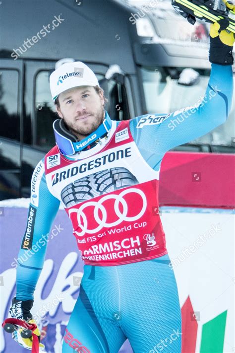 Second Placed Kjetil Jansrud Norway Celebrates Editorial Stock Photo ...