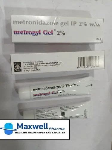 30grams Metronidazole Gel Ip, 30gm at Rs 79/bottle in Nagpur | ID ...