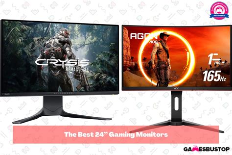 Best 24” Gaming Monitors 2023: 4K, 144hz, Curved, Budget Picks | GamesBustop