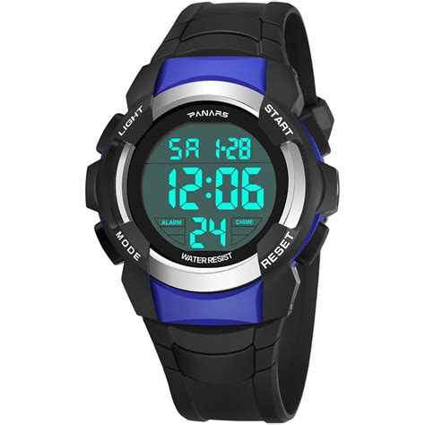 Fashion Waterproof Outdoor Men Digital Display Stopwatch Alarm Sport Military Electronics Wrist ...