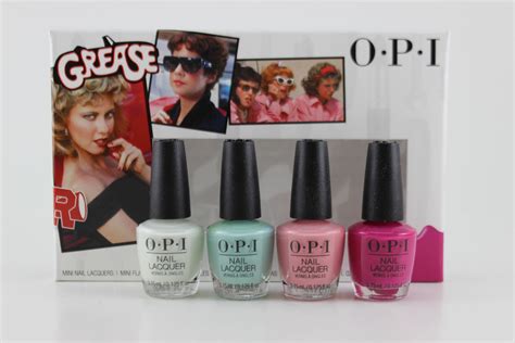 OPI Nail Polish Summer 2018 Grease Collection 4pc Mini Pack (4 X .125 Oz) - Walmart.com