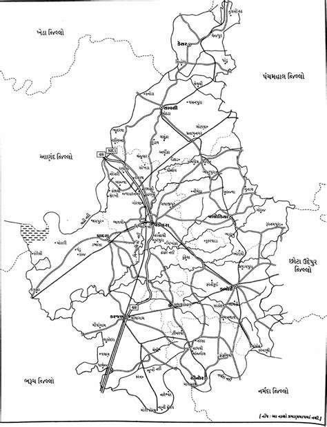 VADODARA DISTRICT NEW MAP. ~ JBBK :: Education Hub :: Official Site