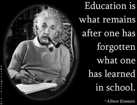 Albert Einstein Quotes About Education