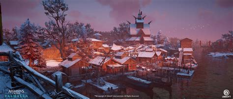 ArtStation - Assassin's Creed Valhalla - Jorvik City (2020), Danny Hung in 2021 | Assassin's ...