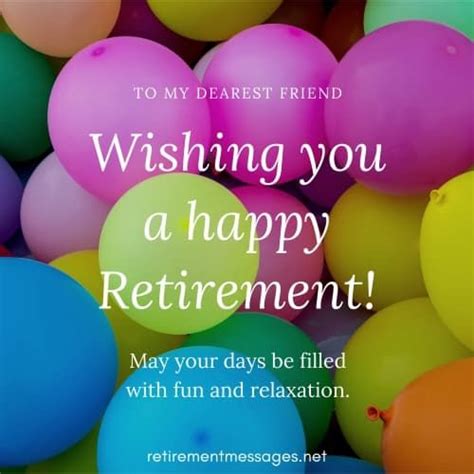 balloons with the words wishing you a happy retirement