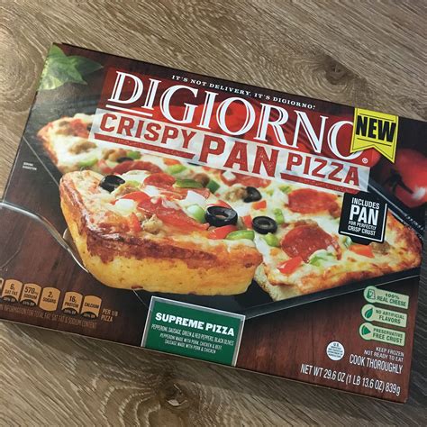 Digiorno Crispy Pan Pizza Review on Snack Gator