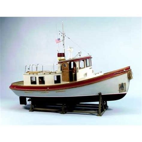 Dumas Lord Nelson Victory Tug 1:16 Scale Wooden Model Boat Kit | eBay