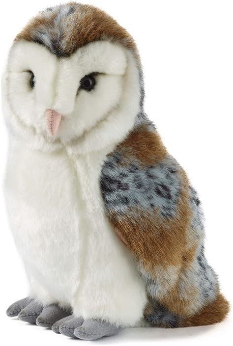 Amazon.com: Living Nature Soft Toy Barn Owl: Toys & Games