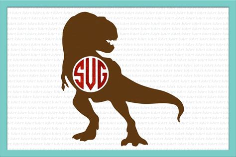 Dinosaur Monogram svg, Dinosaur svg (33860) | Monograms | Design Bundles