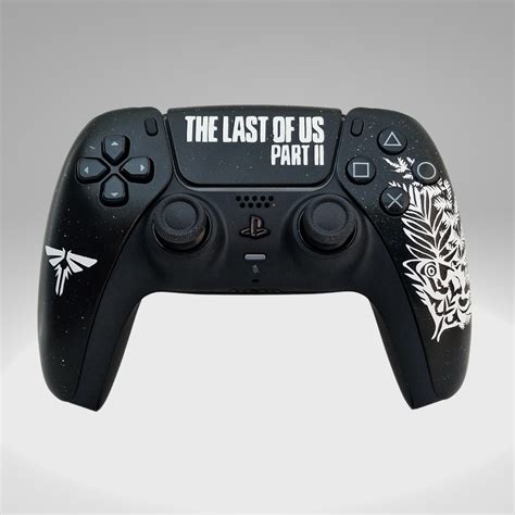 The Last Of Us Inspired Dualsence Controller - Ellie Tattoo Black ...