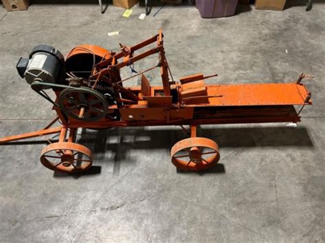 Miniature Hay Baler with electric motor to make 5" x 6" x 10" straw ...