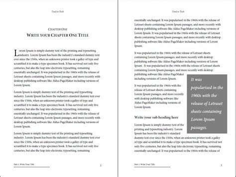 6X9 Book Template For Word - Best Template Ideas