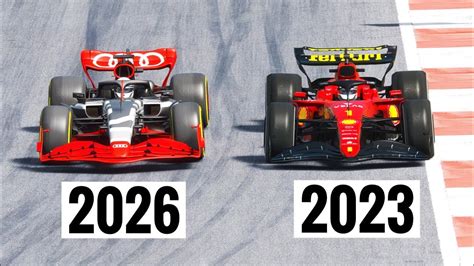 Ferrari F1 2023 vs Audi F1 2026 Concept - Imola GP - YouTube