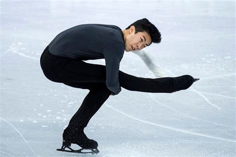 Nathan Chen lands a record five quad jumps in Olympic long program ...