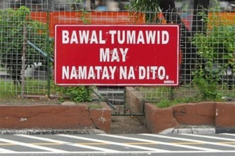 Lto Road Signs In The Philippines