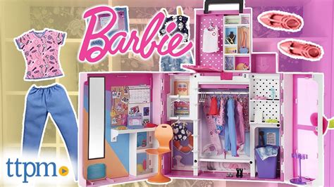 Barbie Dream Closet from Mattel Review! - YouTube