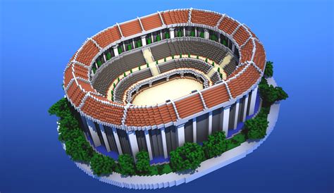 Minecraft - CHAMPION | Greek PVP Arena - Minecraft Schematic Store ...