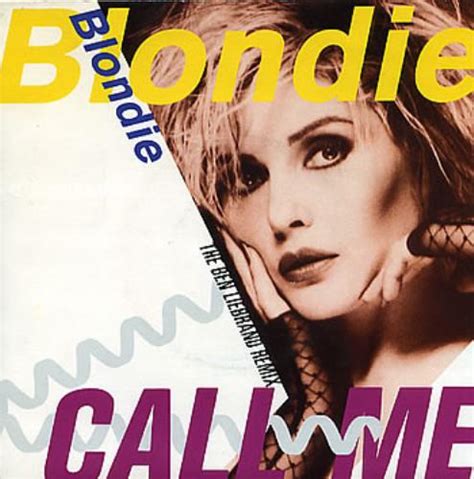 Blondie Call Me UK 7" vinyl single (7 inch record / 45) (159161)