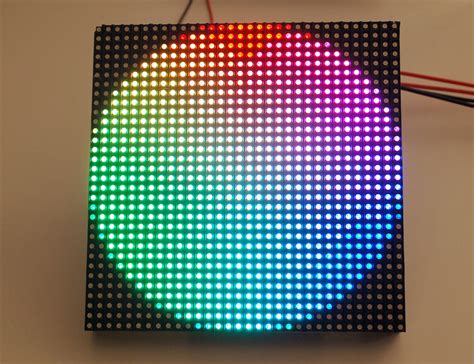 Small 32×32 RGB LED matrix panel | Raspberry Pi в Киеве (Украина)