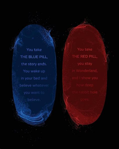 Blue pill vs red pill matrix - terysharing