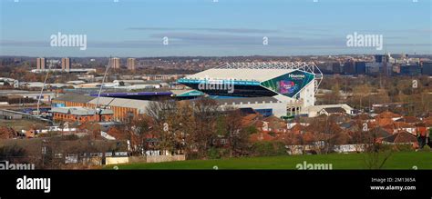 Elland Road stadium , the home of Leeds United Football AFC Stock Photo - Alamy