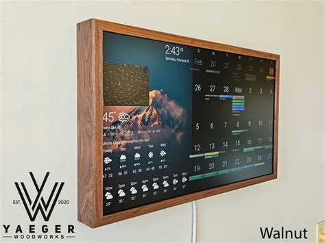 27in Smart Calendar / Smart Wall Display / Photo Viewer - Etsy