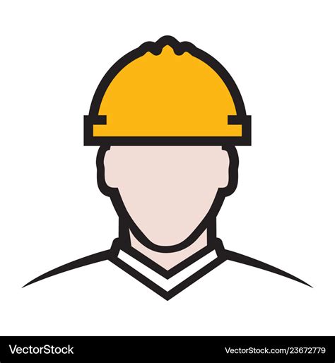 Contractor icon Royalty Free Vector Image - VectorStock