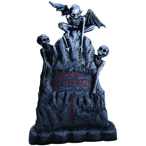 BeetleJuice Tombstone Adult Decoration - Walmart.com - Walmart.com