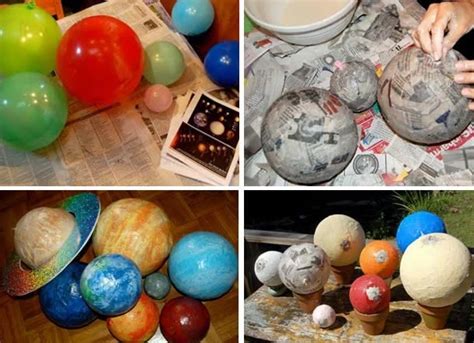 diy-paper-mache-planets | Planet crafts, Space crafts, Diy solar system