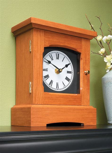 Classic Mantel Clock | Woodworking Project | Woodsmith Plans Woodworking Plans Clocks ...