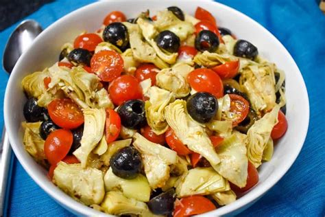 Artichoke Salad - Cook2eatwell