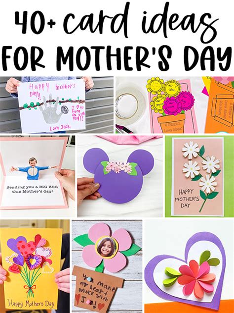 Mother's Day Card Ideas for Kids - Easy DIY Mother's Day Cards