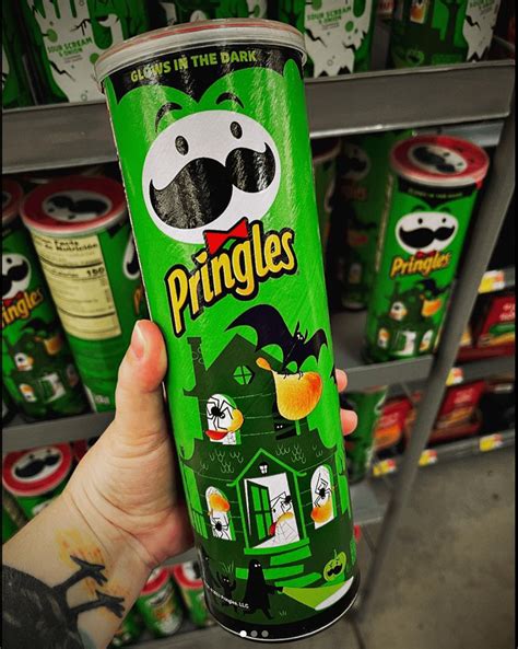 Glow in the Dark Pringles Halloween cans! on Behance