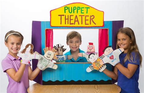 How to Make a DIY Puppet Theater for Kids - S&S Blog | Puppets diy, Art ...