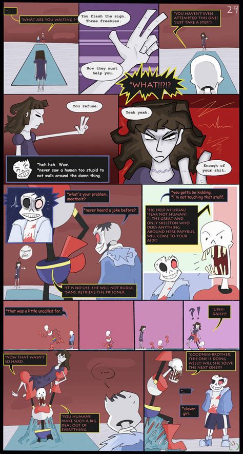 Horrortale Comic 29: The Second Puzzle Again by Sour-Apple-Studios on ...