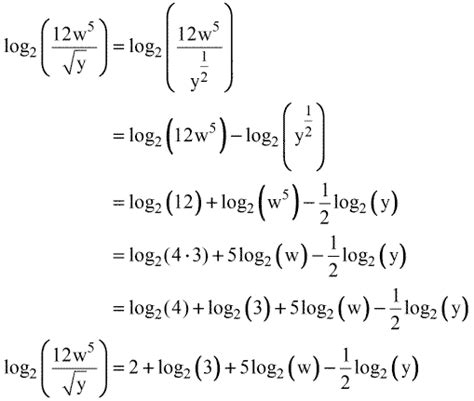 Logarithm Rules - ChiliMath