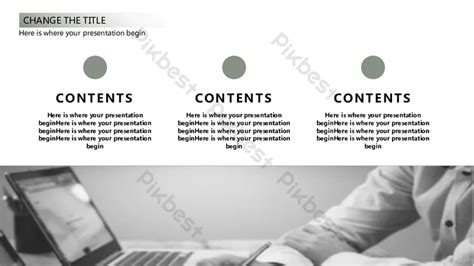 Gray Business Ppt Template Gray PowerPoint | PPTX Template Free Download - Pikbest