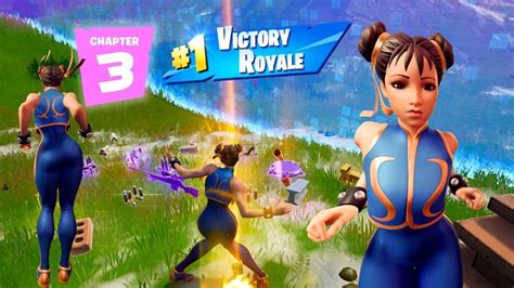 Fortnite Solo Win Chun Li Fortnite Skin Gameplay #fortnite - YouTube