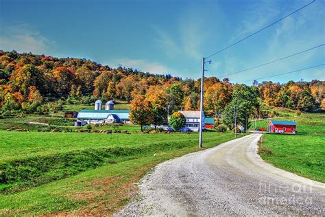 Vermont Farm Fall Photograph by Terry McCarrick | Fine Art America