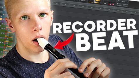 Making a Beat With A Recorder in Cakewalk by Bandlab - YouTube