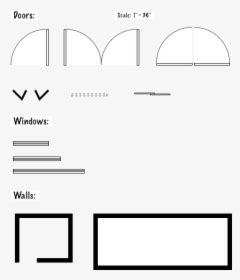 Door And Window Symbols Floor Plan - Gezegen lersavasi