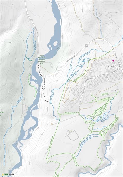 Grand Cache Alberta Map