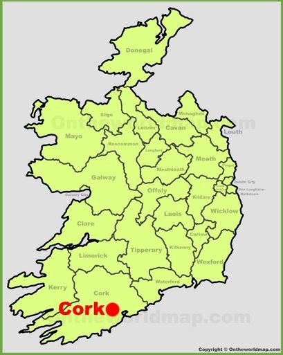 Cork Maps | Ireland | Discover Cork (city) with Detailed Maps