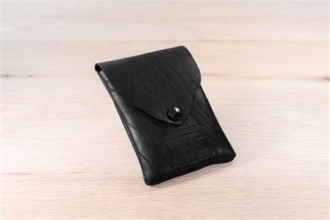 Vertical Business Card Holder | Buffalo Billfold Company