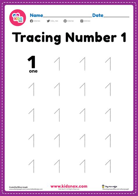 Printing Numbers 1 10 Worksheets - Worksheets For Kindergarten